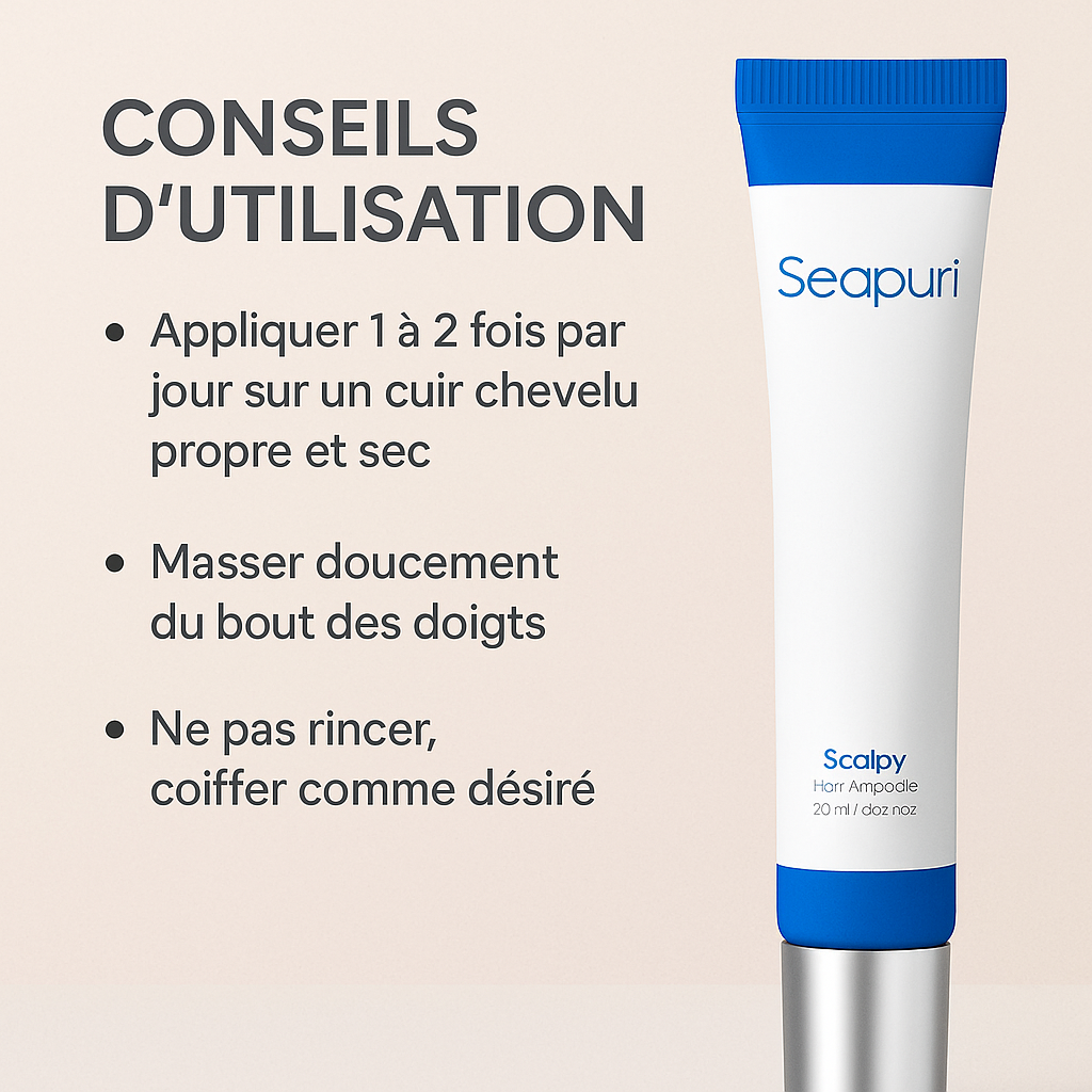 Sérum Capillaire Seapuri – Anti-Chute & Repousse