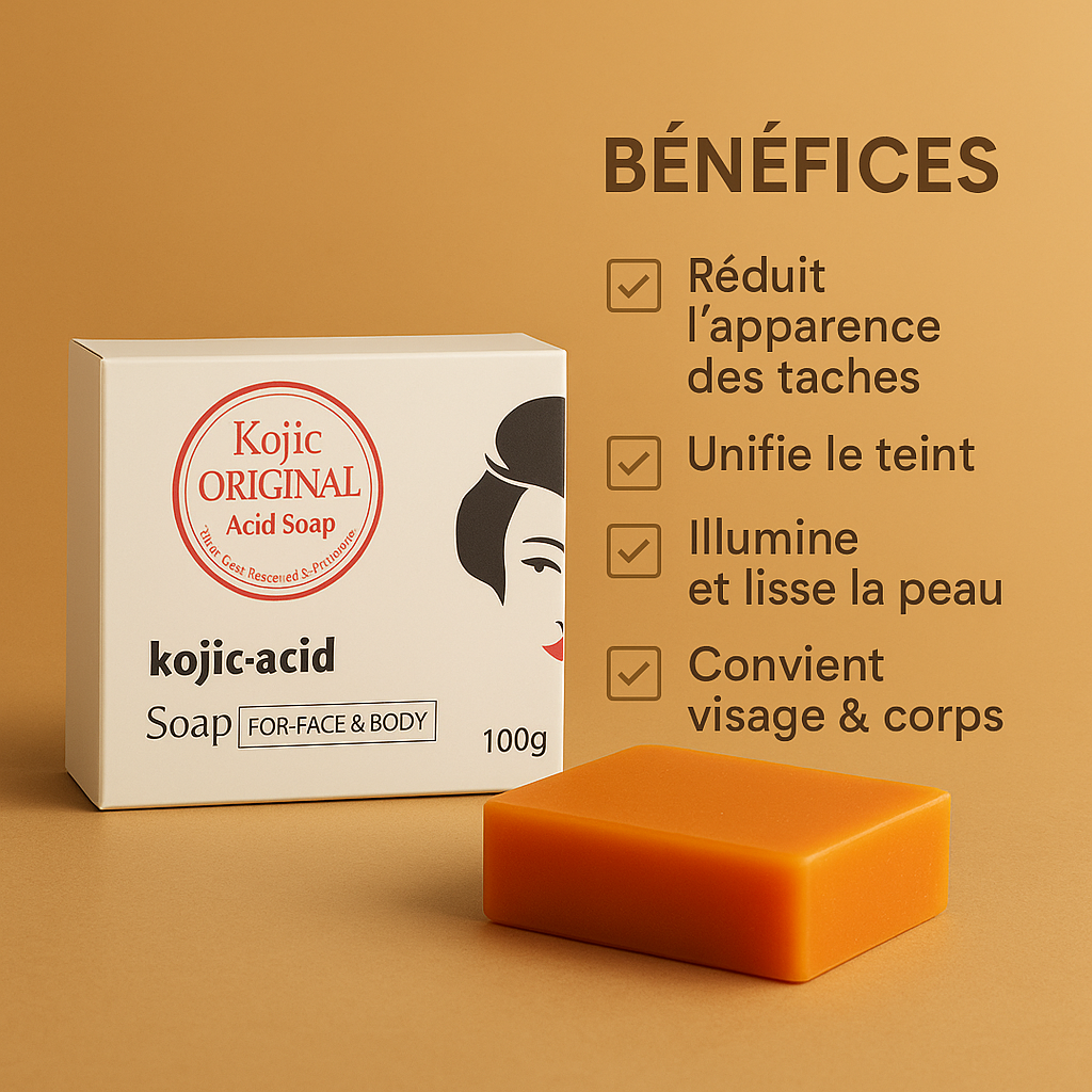 Savon à l’Acide Kojic – Floralys