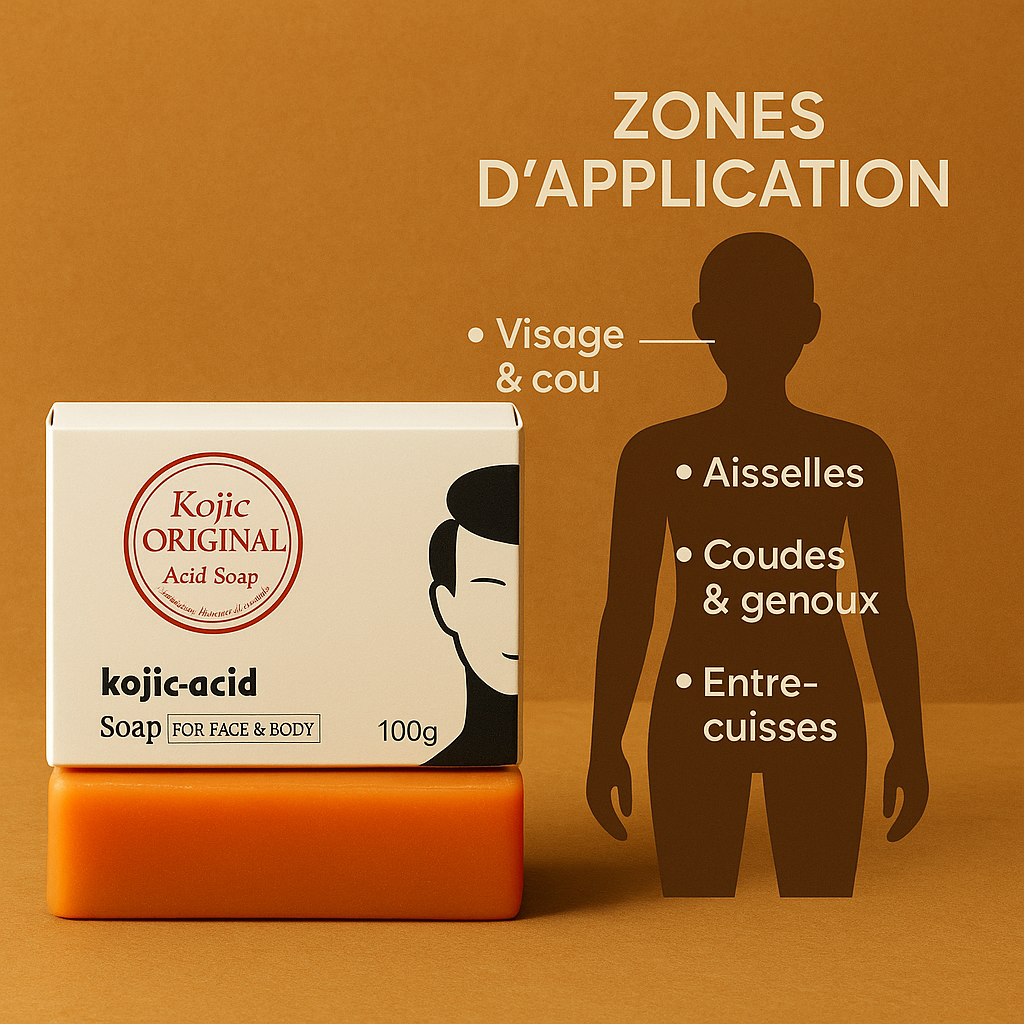 Savon à l’Acide Kojic – Floralys