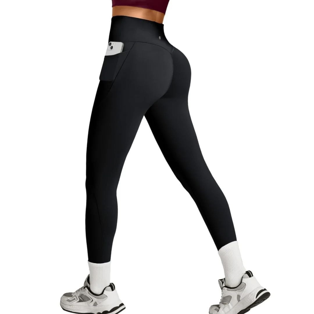 Legging Sculptant Floralys – Taille Haute, Effet Galbant & Ventre Plat